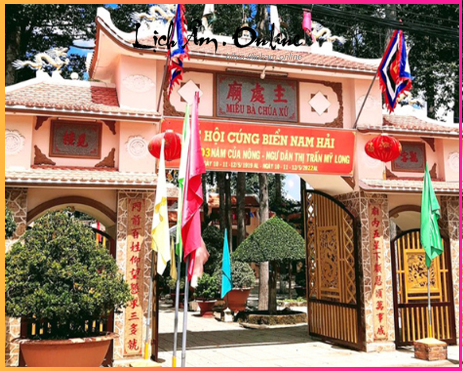 Lễ hội cúng Biển Mỹ Long (Trà Vinh)