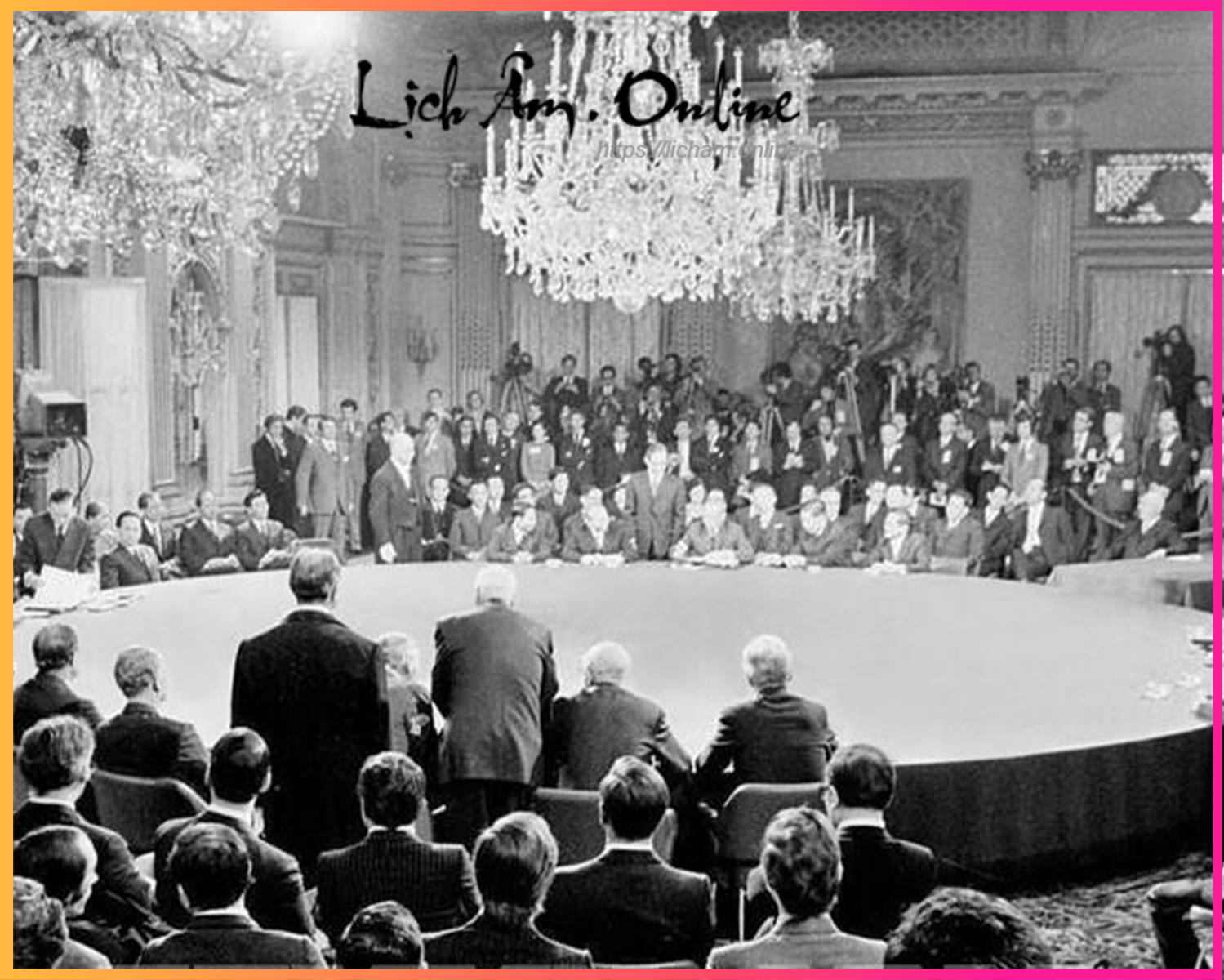 Ký hiệp định Paris