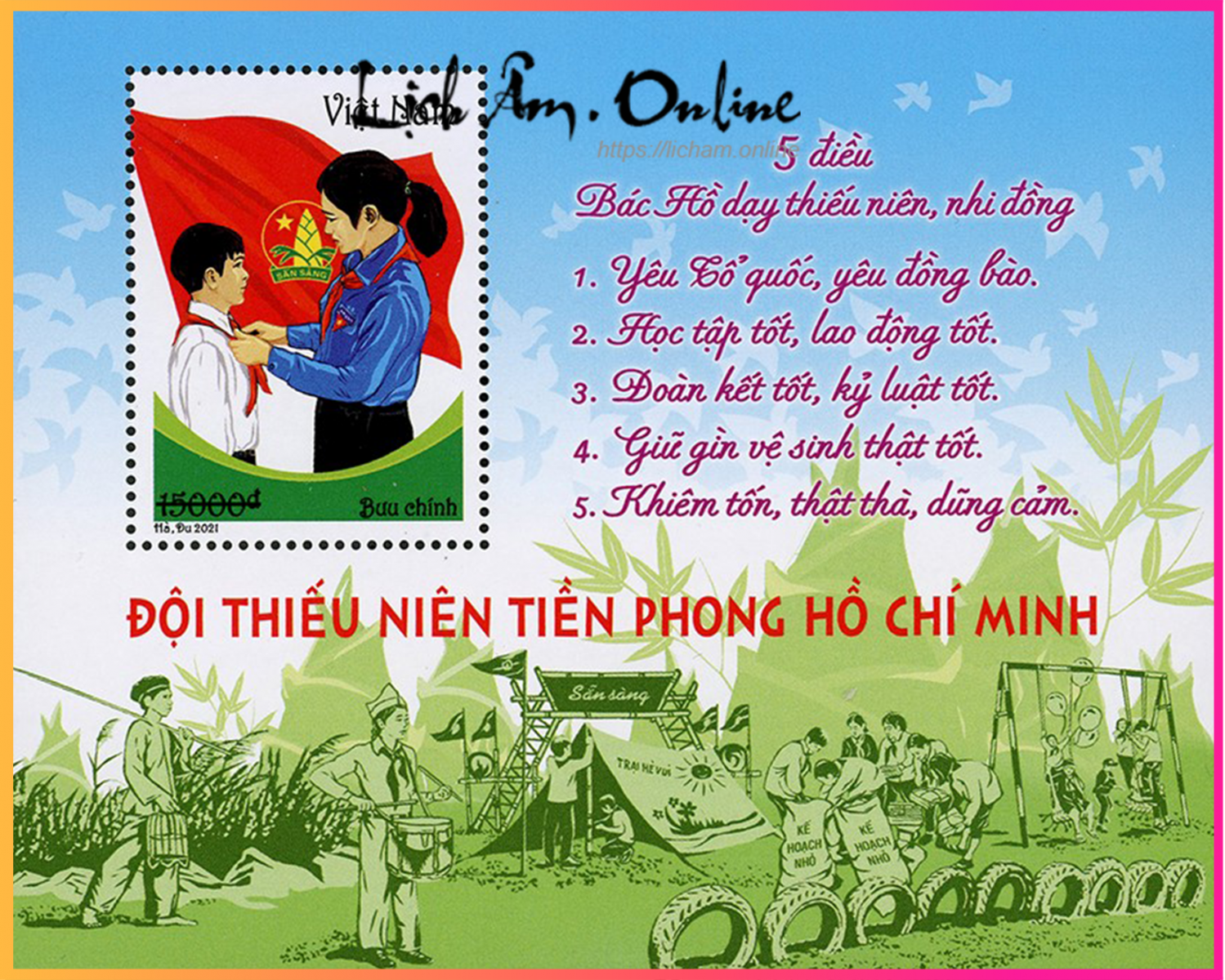 Ngày thành lập Đội TNTP Hồ Chí Minh